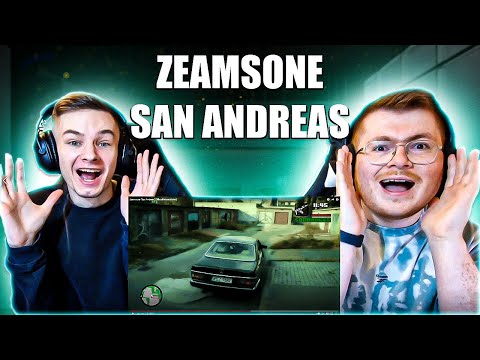 ONLY 17 YEARS OLD?!?! ZEAMSONE - SAN ANDREAS - ENGLISH AND POLISH REACTION