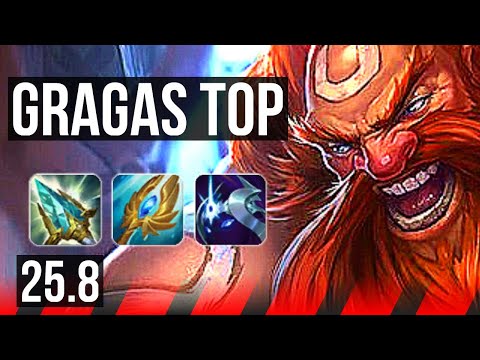 GRAGAS vs VOLIBEAR (TOP) | 3/1/6 | NA Grandmaster | 25.8