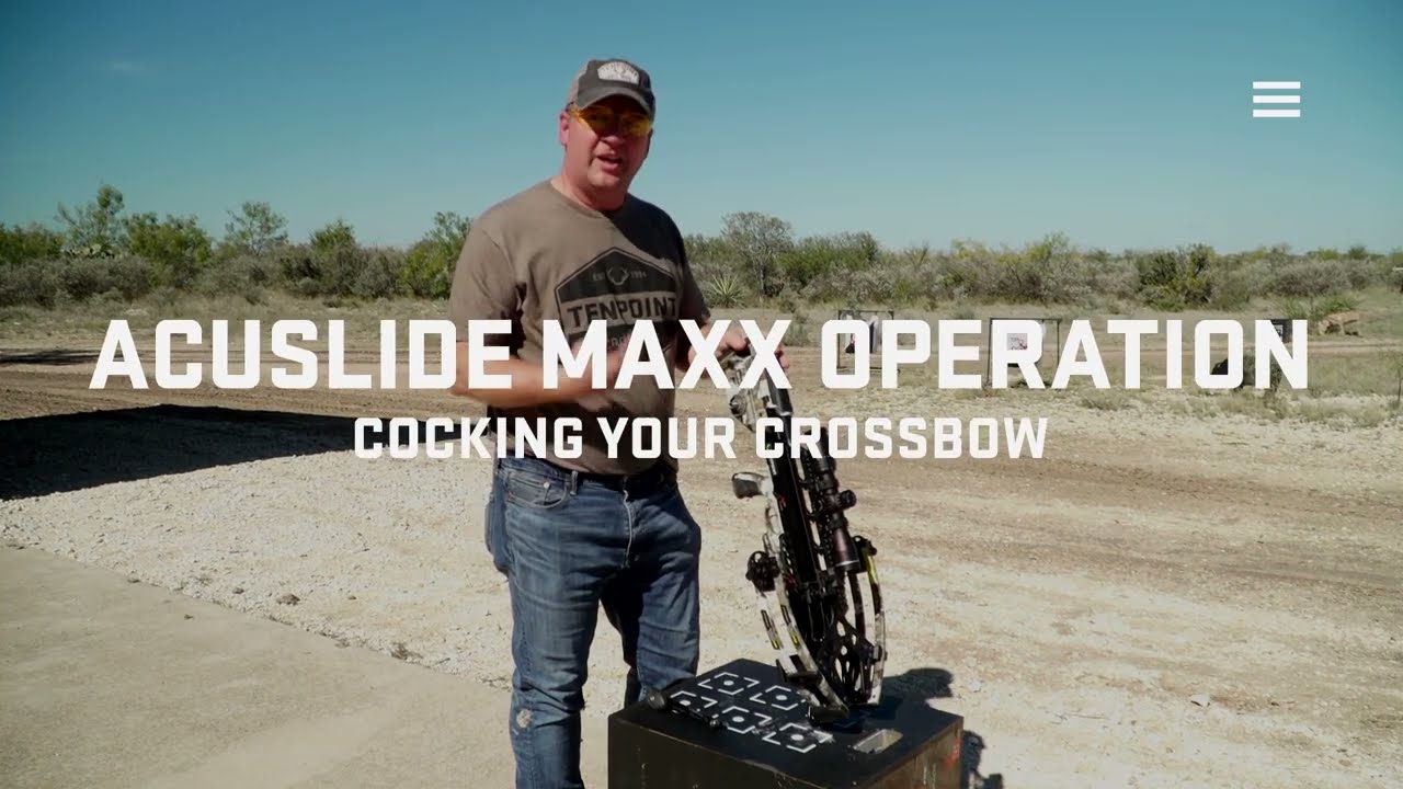 How to Cock Your Crossbow Using the ACUslide MAXX System