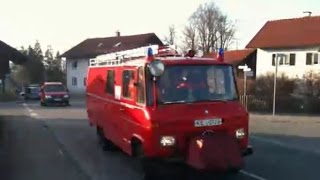 preview picture of video 'Feuerwehr Waltenhofen Brand in Rauns'