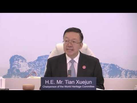 Extended 44th session of the World Heritage Committee   21 July 2021