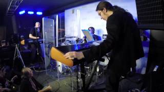 JORDAN RUDESS' OrKeystra Performs DREAM THEATER "Enigma Machine" NAMM 2015 | GEAR GODS