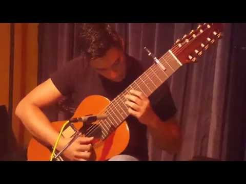 Apostolis Kal plays amazing 10 string guitar
