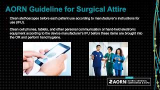 Adhering to AORN's Newly Revised Surgical Attire Guideline with Easy Screen® Cleaning Wipes​