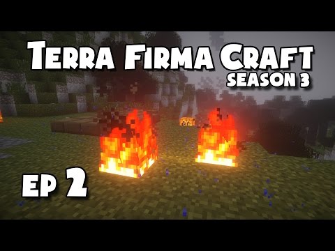 TerraFirmaCraft - S3 #2 - Basic Shelter & Storage
