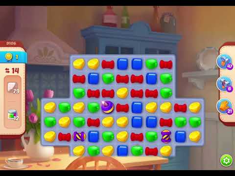 HomeScapes Level 9106 no boosters (9156 for other countries)