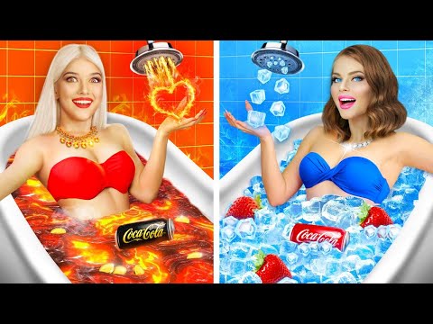 Desafío Chica Fuego VS Chica Hielo | Batalla Épica con Chica Fuego VS Chica Hielo por RATATA BOOM