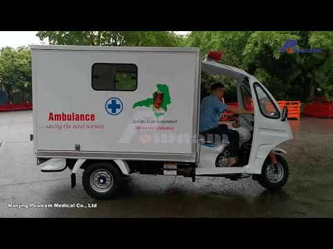 How to drive motorcycle ambulance?