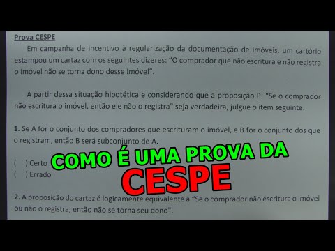 CESPE QUESTIONS #1 - 6 COMPETITION QUESTIONS