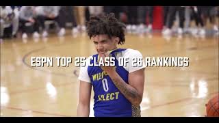 ESPN's Top 25 Class of 2026 Basketball Players (FULL Rankings & Commitments)