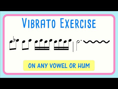 Vibrato Vocal Exercise | How to Develop Vibrato