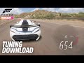 Forza Horizon 5 Koenigsegg Jesko 654 KM/H + TUNING SETTINGS! (READ DESCRIPTION)