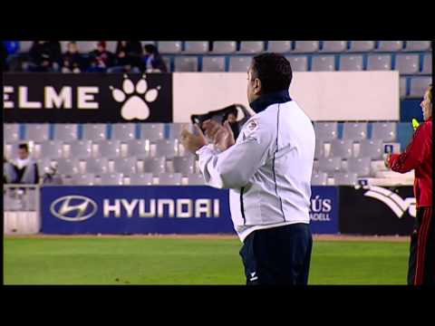 La Liga | Gol de Díaz de Cerio (0-1) en el Sabadell - Mirandés | 24-11-2012 | J15