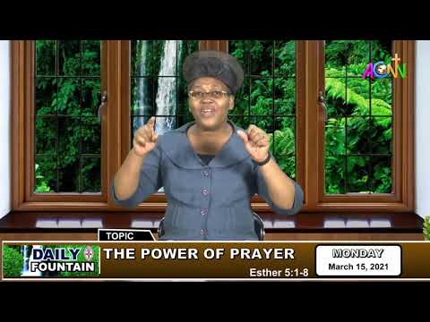 DAILY FOUNTAIN DEVOTIONAL FOR MARCH 15, 2021 - MRS TEMITAYO OTOKI