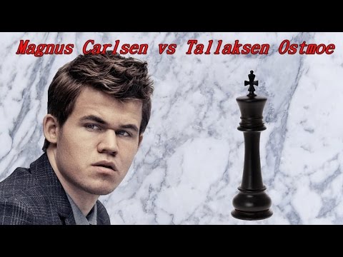 Partite Commentate di Scacchi 215 - Carlsen vs Ostmoe - E' tutto un Magnus Magnus - 2005 [E15]
