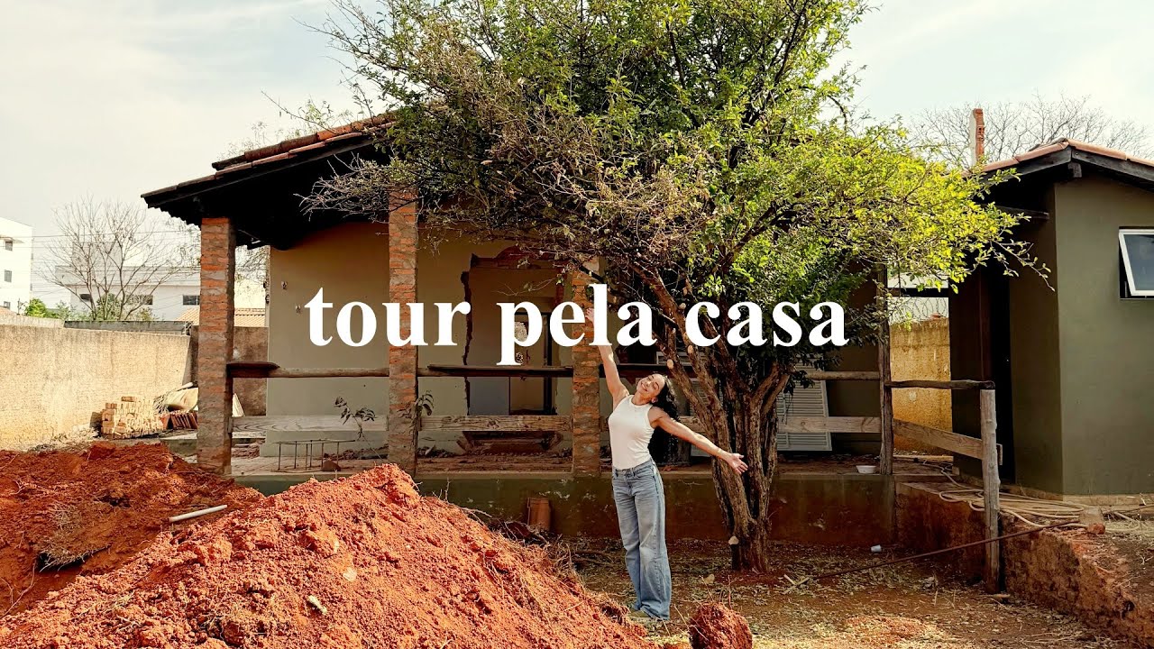 Tour pela nossa nova casa.