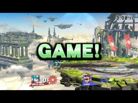 SSB4 Online: Snack (Mega Man) vs Snick (Luigi)