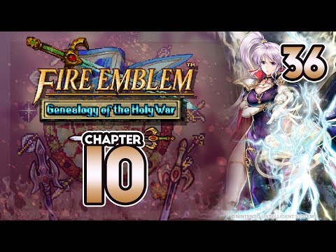 Part 36: Let's Play Fire Emblem 4, Genealogy of the Holy War, Gen 2, Chapter 10 - "TeleportsBehindU"
