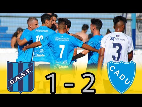 Primera B : SAN TELMO 1 - 2 DEFENSORES UNIDOS | (Los Goles)