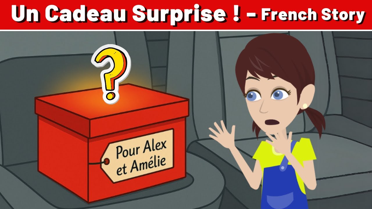 French Story – Un Cadeau Surprise | French Conversation for Beginners | CCube Academy