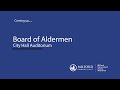 Board Of Aldermen 05 05 2025