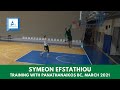 practice cut with EuroLeague players
