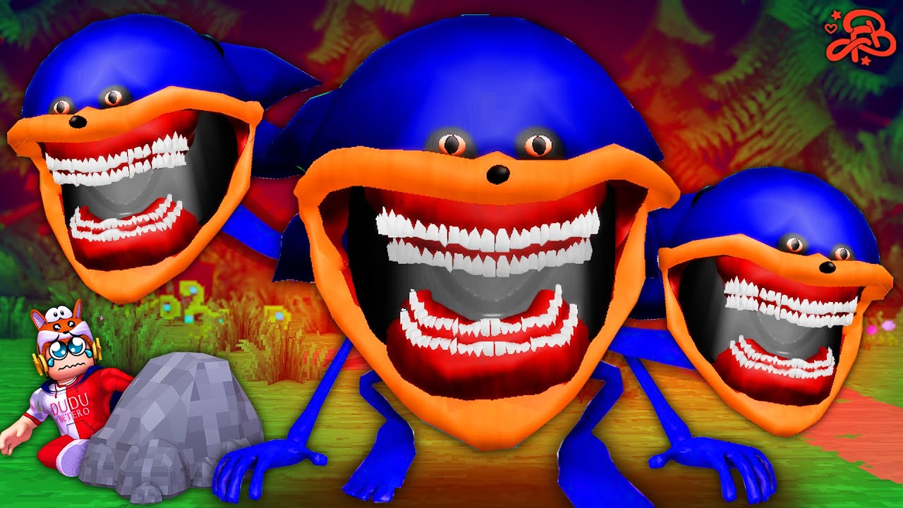 Descobri as EVOLUÇÕES MAIS ASSUSTADORAS de SHIN SONIC no Roblox