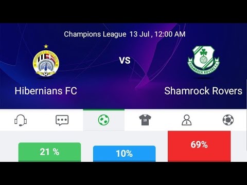 UEFA Champions League Hibernians FC vs Shamrock Rovers Live Match Today #kheladula_খেলাধুলা