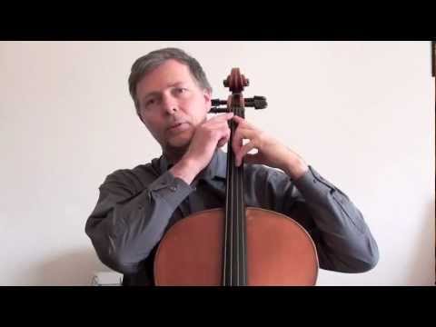 Cello lernen: Ausbalancieren der Greifhand