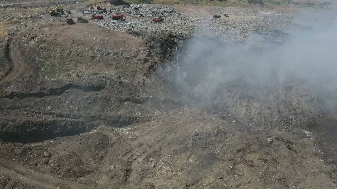 Նուբարաշենի աղբավայրում շարունակվում են հրդեհաշիջման աշխատանքները