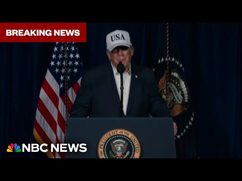 BREAKING: Trump announces beginning of 'major combat operations in Iran'