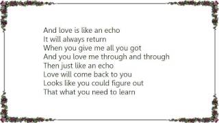 Vern Gosdin - Love Is Like an Echo Lyrics