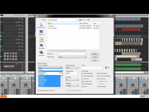 SONAR: Get Started - Exporting Audio