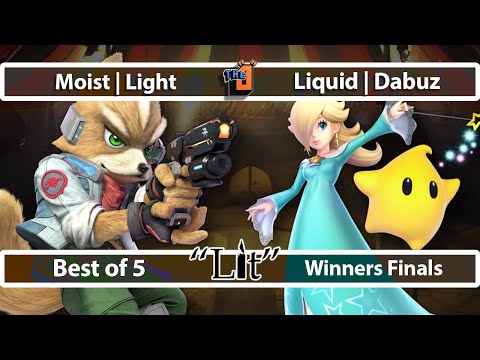 Smash LITvitational WF - Moist | Light (Fox) v. Liquid | Dabuz (Rosalina) - CFL SSBU