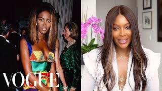 Naomi Campbell Breaks Down 13 Met Gala Looks From 1990 to Now | Life in Looks | Vogue