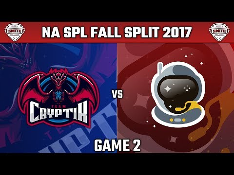 SMITE Pro League Fall Split Week 4 NA 2017 - Cryptik vs. Spacestation (Game 2)