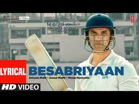 Besabriyaan (Lyrical) — watch video