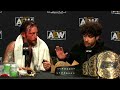 AEW Press Conference from Hell II: CM Punk and Tony Khan