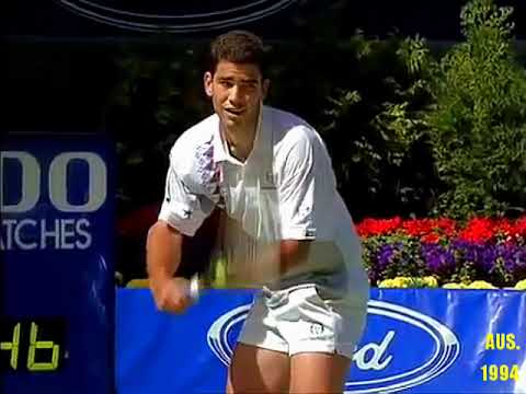Pete Sampras v Jim Courier & Sampras v Todd Martin Australian Open 1994 Semi & Final