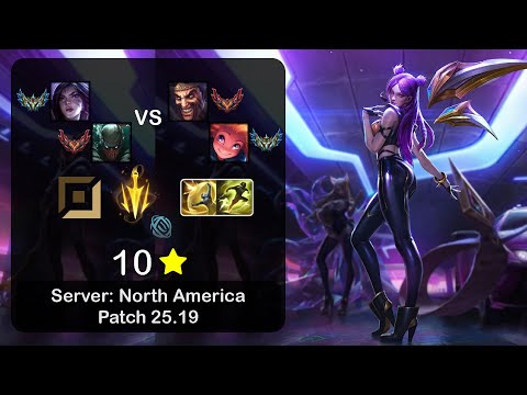 Kai'Sa ADC + Pyke vs Draven + Zoe - NA Challenger - Patch 25.19