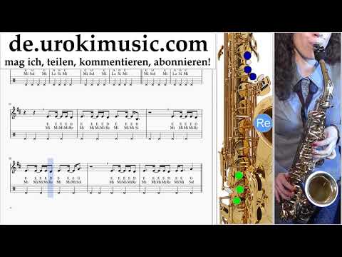 Saxophonunterricht Tenor Nicky Jam ft. Will Smith - Live It Up Noten Lernen um-ih995