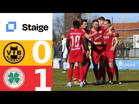 Highlights der Regionalliga West - 34. Spieltag: VFB Homberg - Rot-Weiß Oberhausen