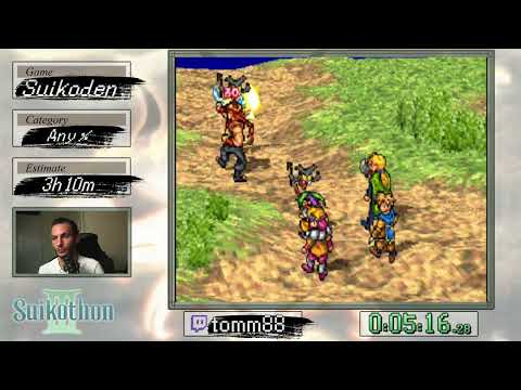 Suikothon III - Suikoden (Any%) by Tomm88