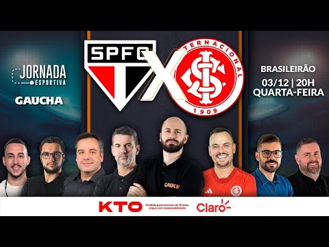 ZONA MISTA + SÃO PAULO 3 x 0 INTER | BRASILEIRÃO | JORNADA DIGITAL | 03/12/2025