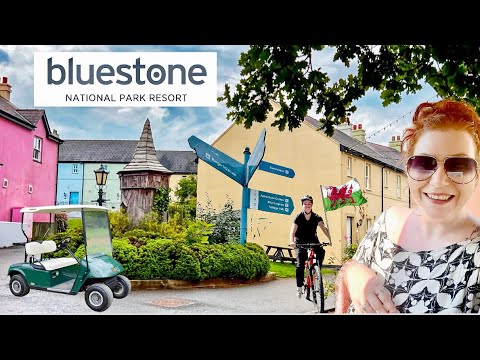 I BOOKED THE NEW LODGE AT BLUESTONE RESORT IN WALES IN THE MERLINS CREST AREA - Vlog
