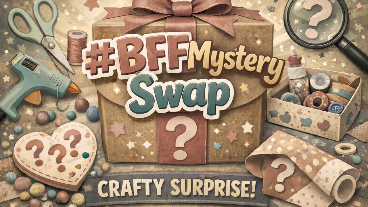 ✨ #BFFMysterySwap Incoming Box from Erin at Coops Place Crafts! ✨