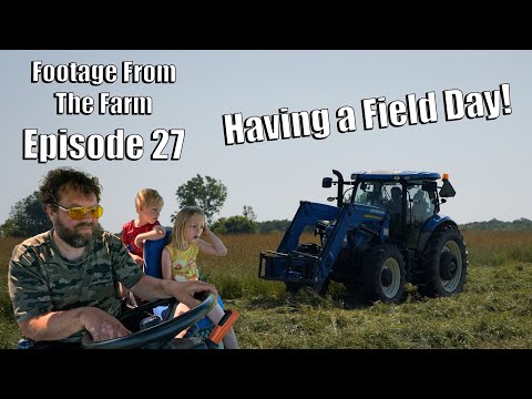Footage From The Farm: Episode 27 - Kids, Chaos, and a Broken Baler! 😂👨‍🌾#drpol #farmlife