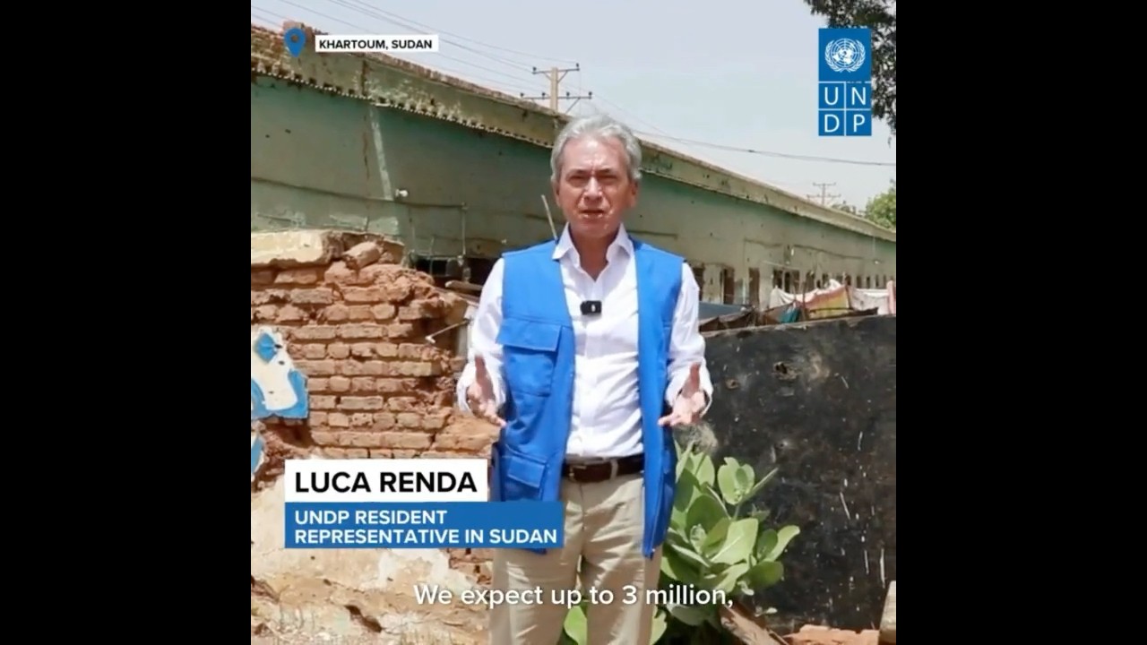 Racing to restore water, power and healthcare in Khartoum