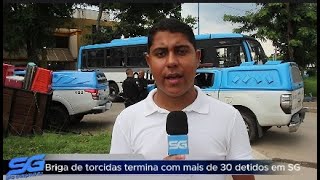 Briga de torcidas organizadas termina com mais de 30 detidos em São Gonçalo