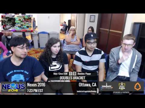 Nexus 2016 - Holy + Circa HoH SuperGirlKels vs Dunston + Pappy - SSB4 Doubles